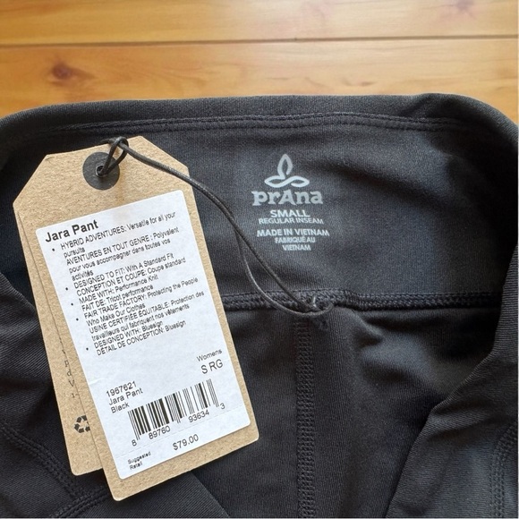NWT prAna Jara Pant Black Women’s Size Small - Picture 8 of 13